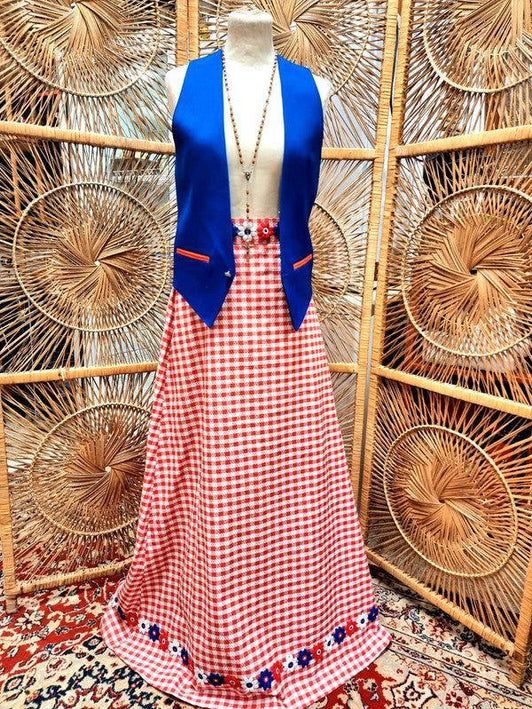 Vintage 70's Maxi Skirt - Yatva