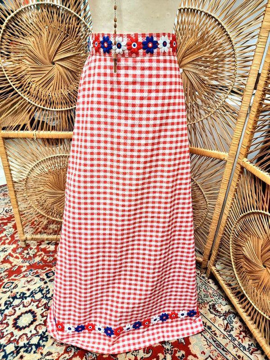 Vintage 70's Maxi Skirt - Yatva