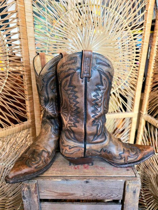 Vintage 70's Mezcalero Cowboy Boots - Yatva