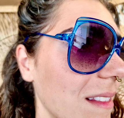Vintage 70´s Over - size Sunglasses - Yatva