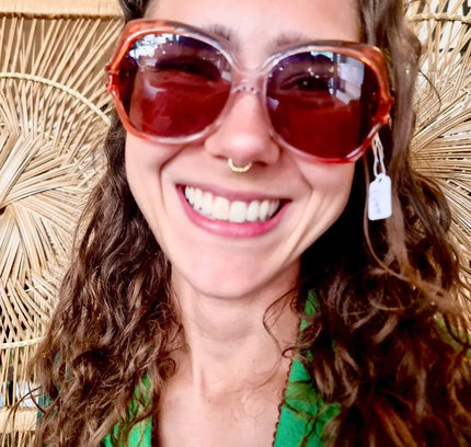 Vintage 70s Oversize Sunglasses - Yatva