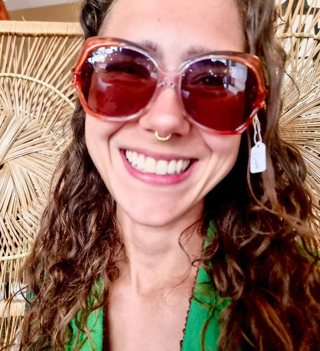 Vintage 70s Oversize Sunglasses - Yatva