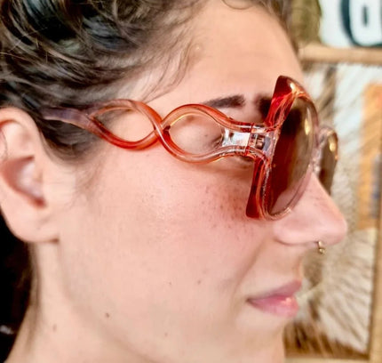 Vintage 70s Oversize Sunglasses - Yatva