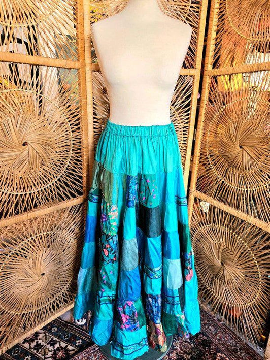 Vintage 70's Patchwork Skirt - Yatva