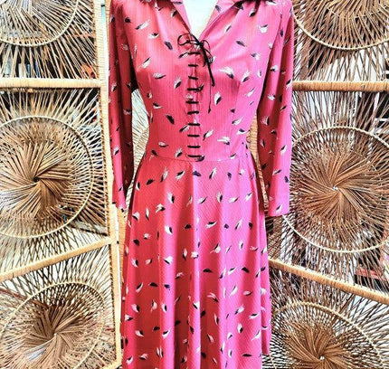 Vintage 70s PierBe International Dress - Yatva
