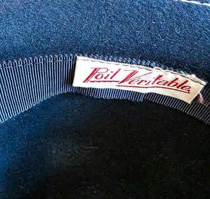 Vintage 70's Poil Veritable Bowler Hat - Yatva
