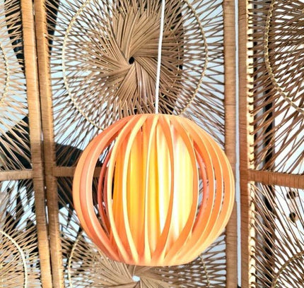Vintage 70s Poppy Pendant Lamp - Yatva