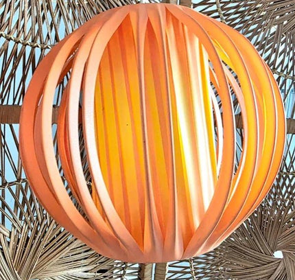 Vintage 70s Poppy Pendant Lamp - Yatva
