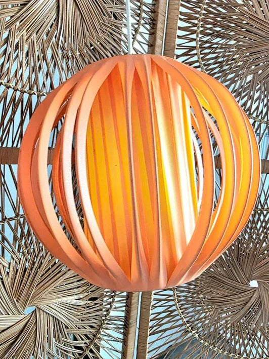 Vintage 70s Poppy Pendant Lamp - Yatva