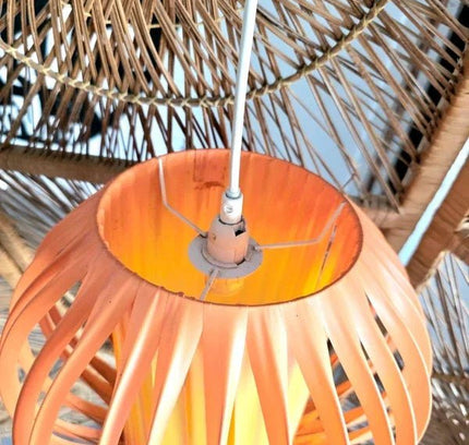 Vintage 70s Poppy Pendant Lamp - Yatva