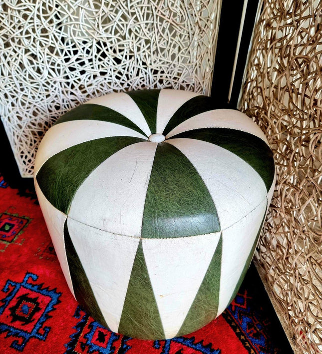Vintage 70s Pouffe - Yatva