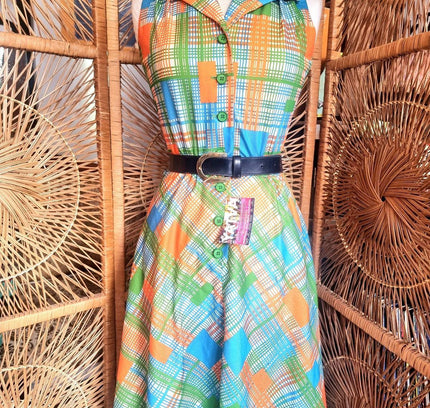 Vintage 70's Rodier Paris Dress - Yatva