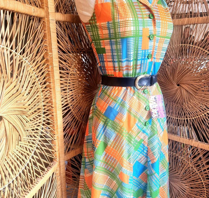 Vintage 70's Rodier Paris Dress - Yatva