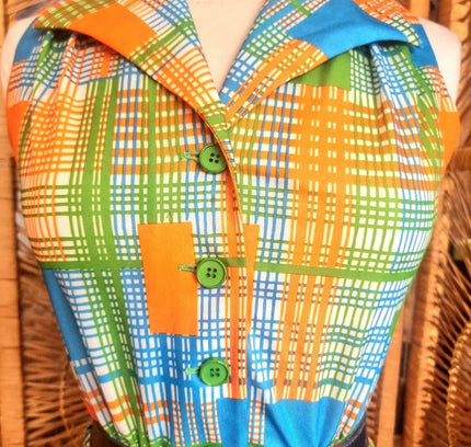 Vintage 70's Rodier Paris Dress - Yatva