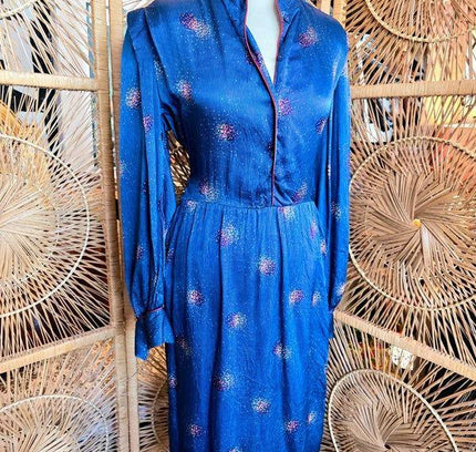 Vintage 70's Roger Mahr Midi Dress - Yatva