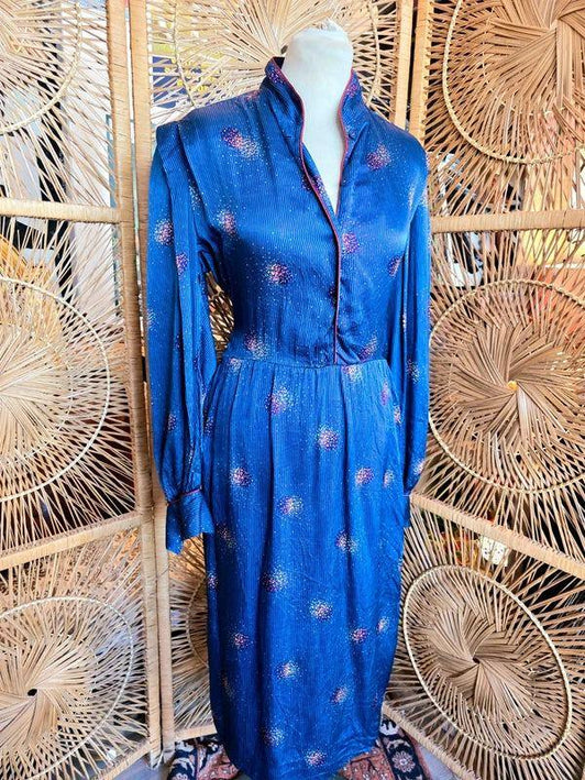 Vintage 70's Roger Mahr Midi Dress - Yatva