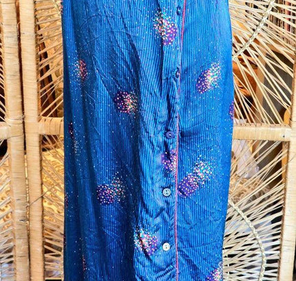 Vintage 70's Roger Mahr Midi Dress - Yatva