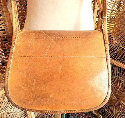 Vintage 70's Saddle Shoulderbag - Yatva
