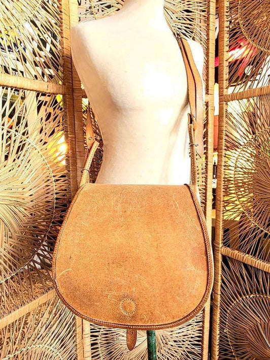 Vintage 70's Saddle Shoulderbag - Yatva
