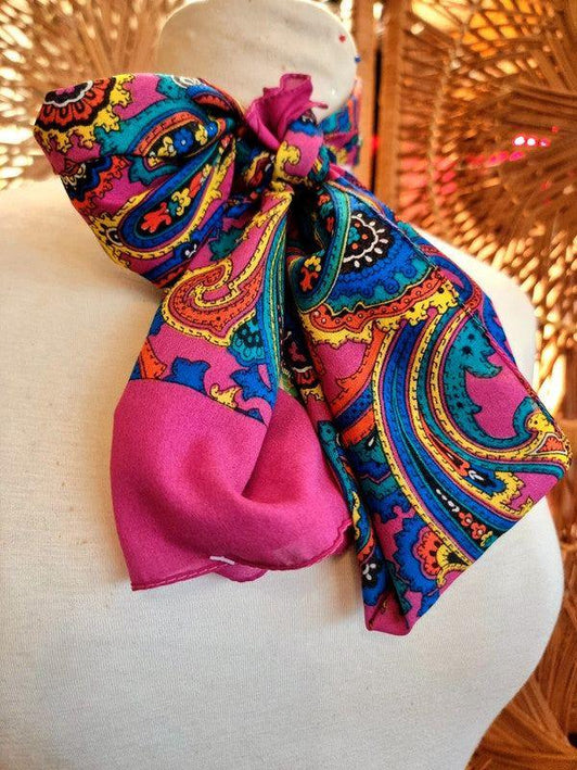 Vintage 70's Scarf - Yatva