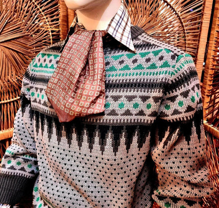 Vintage 70s Scarf - Yatva