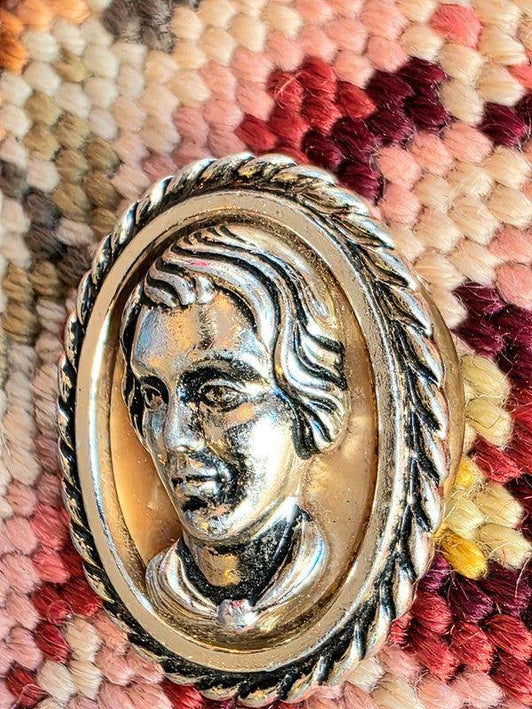 Vintage 70s Scarf Clip - Yatva
