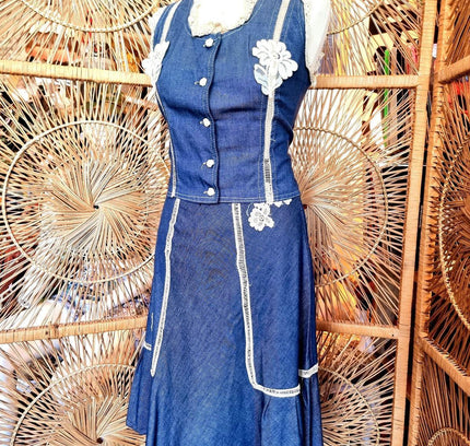 Vintage 70's Skirt Suit - Yatva
