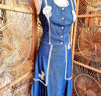 Vintage 70's Skirt Suit - Yatva