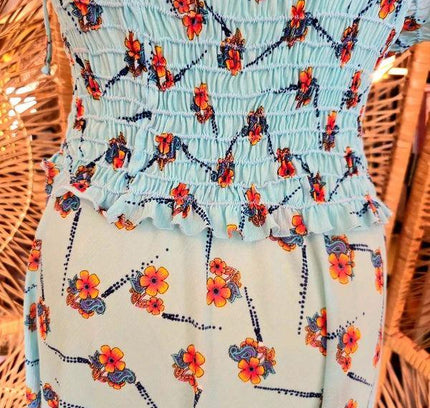 Vintage 70's Smocked Sundress - Yatva