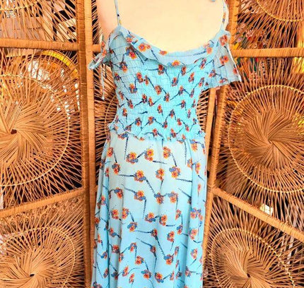 Vintage 70's Smocked Sundress - Yatva