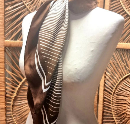 Vintage 70's Square Scarf - Yatva