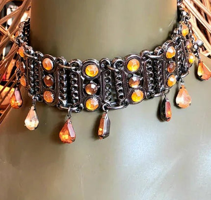 Vintage 70's Statement Choker - Yatva
