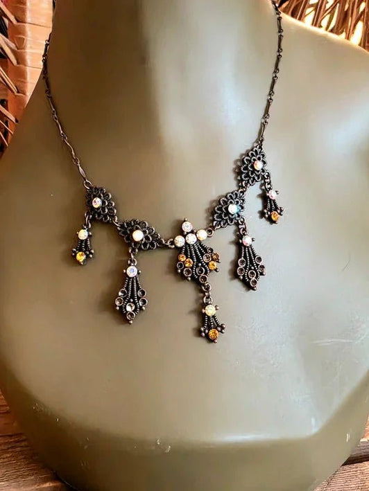 Vintage 70's Statement Necklace - Yatva