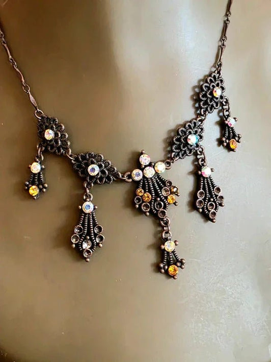 Vintage 70's Statement Necklace - Yatva