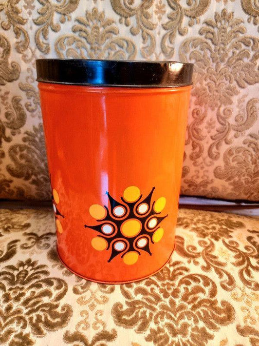 Vintage 70's Storage Tin - Yatva