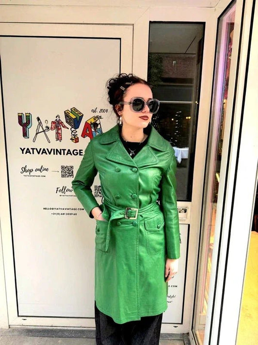 Vintage 70's Trench Coat - Yatva