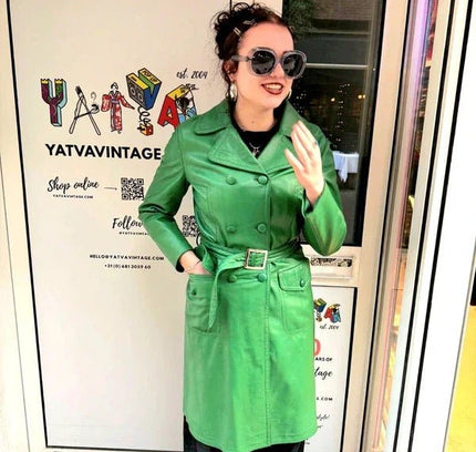 Vintage 70's Trench Coat - Yatva