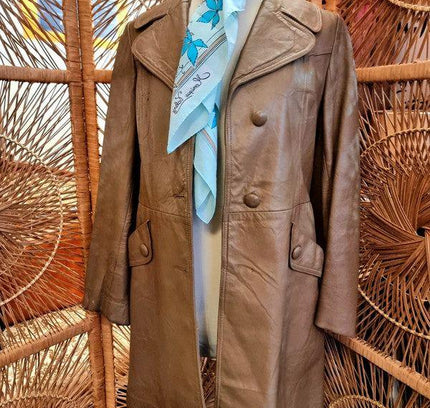 Vintage 70's Trojan Trenchcoat - Yatva