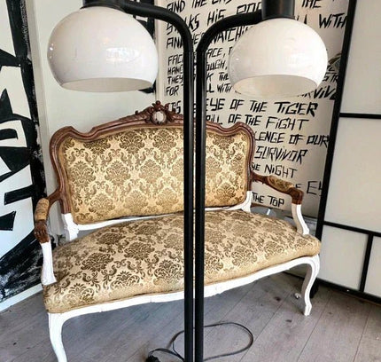Vintage 70's Two - Headed FLoor Lamp - Yatva