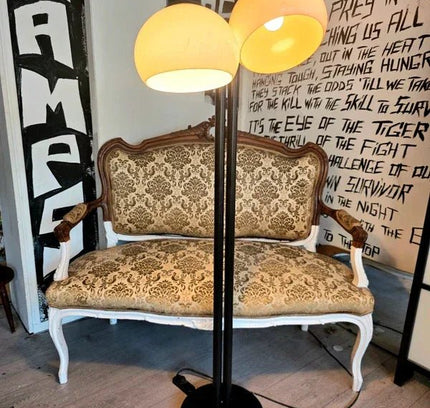 Vintage 70's Two - Headed FLoor Lamp - Yatva