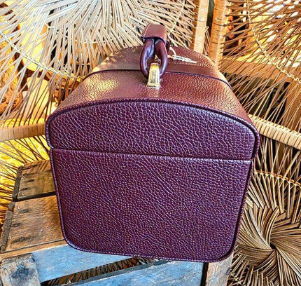 Vintage 70's Vanity Case with Key - Yatva