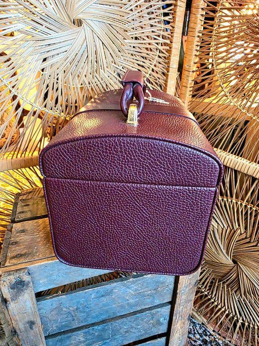 Vintage 70's Vanity Case with Key - Yatva
