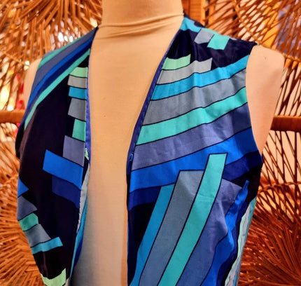 Vintage 70's Vera Mont Paris Gilet - Yatva