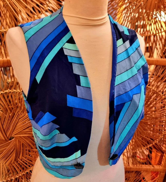 Vintage 70's Vera Mont Paris Gilet - Yatva