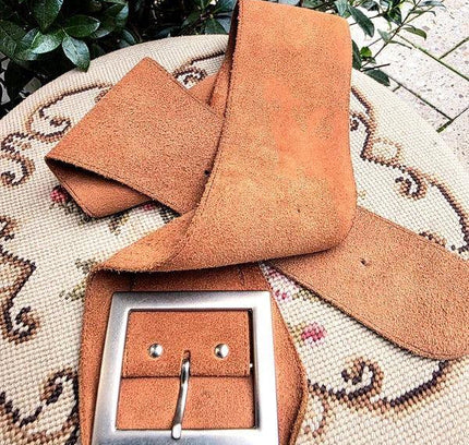 Vintage 70's Wide Belt - Yatva