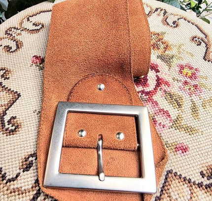Vintage 70's Wide Belt - Yatva
