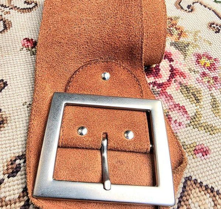 Vintage 70's Wide Belt - Yatva