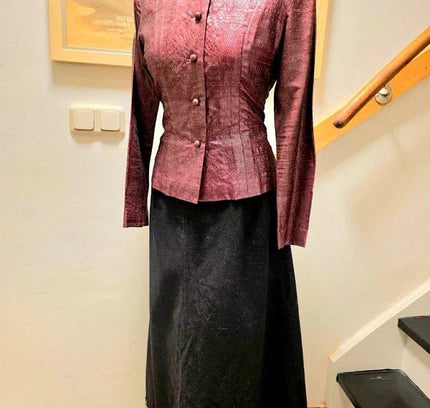 Vintage 70's Wool Maxi Skirt - Yatva