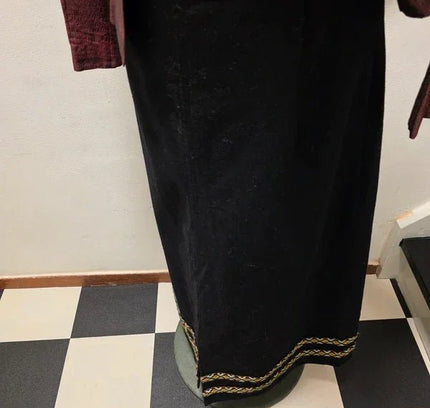 Vintage 70's Wool Maxi Skirt - Yatva