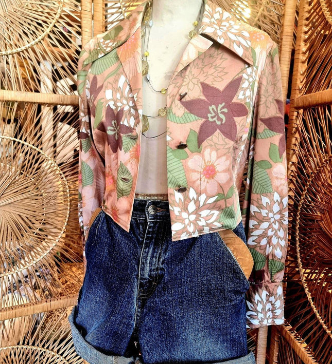 Vintage 70´s/80's Customised Crop Jacket - Yatva